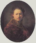 Self-portrait. Rembrandt